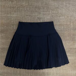 Alo Yoga Varsity Tennis Skirt - RARE COLOR True Navy - Size XS